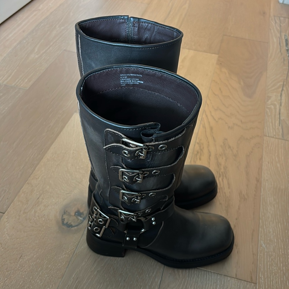 Steve Madden leather boots